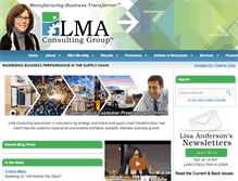 Tablet Screenshot of lma-consultinggroup.com